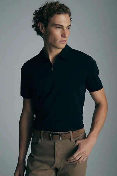 Pima cotton short sleeves polo