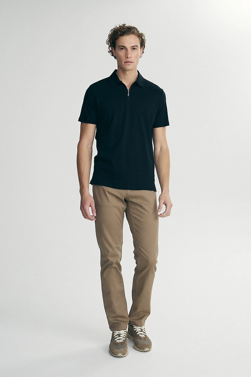 Pima cotton short sleeves polo