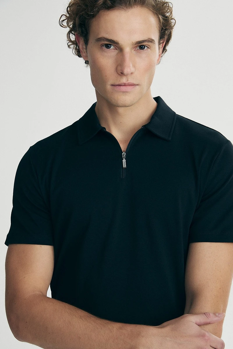 Pima cotton short sleeves polo