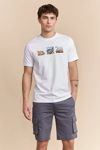 Polaroid graphic t-shirt