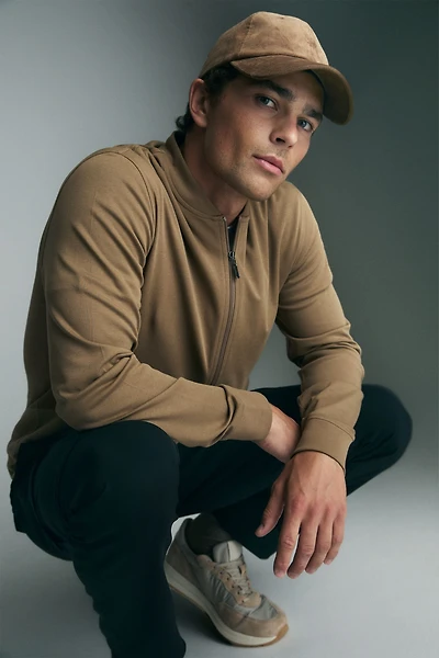 Cardigan en coton pima