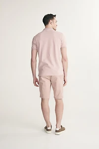 Polo avec détail au col