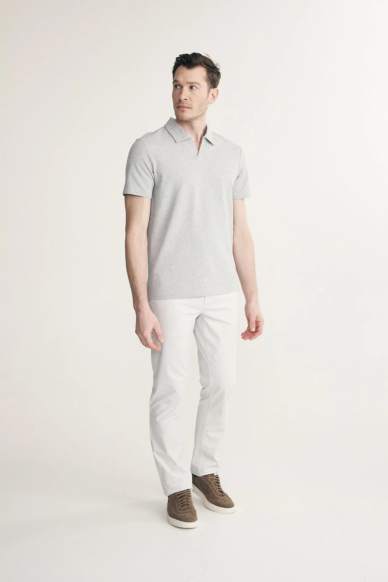 Polo johnny texturé