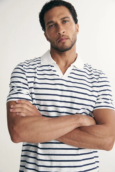 Polo johnny rayé