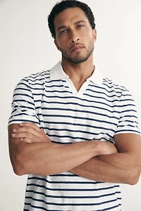Polo johnny rayé