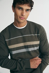 Crew neck sweater