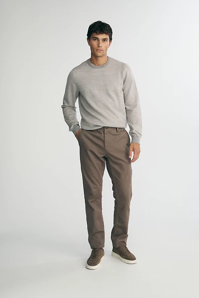 Merino wool  jacquard sweater
