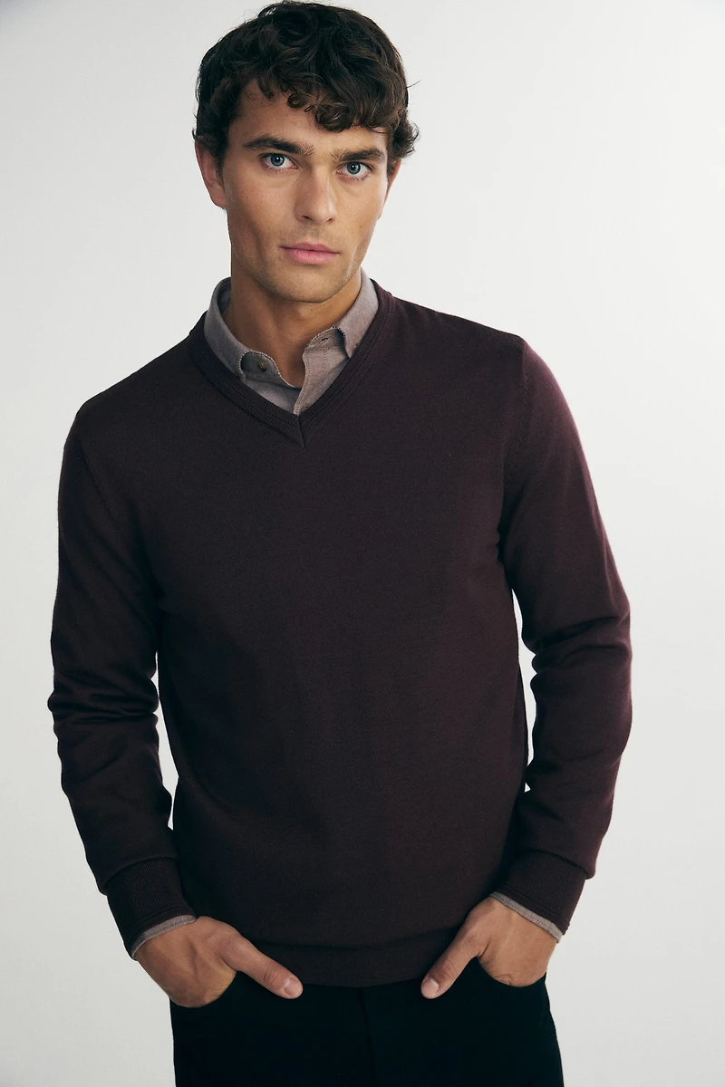 Merino wool sweater