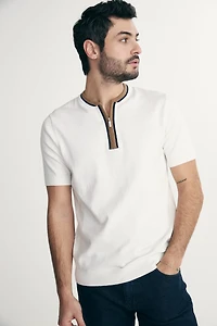 Chandail à col zippé