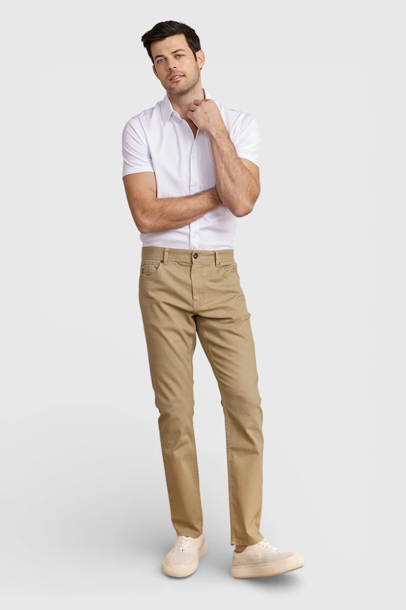 Five pockets slim jean