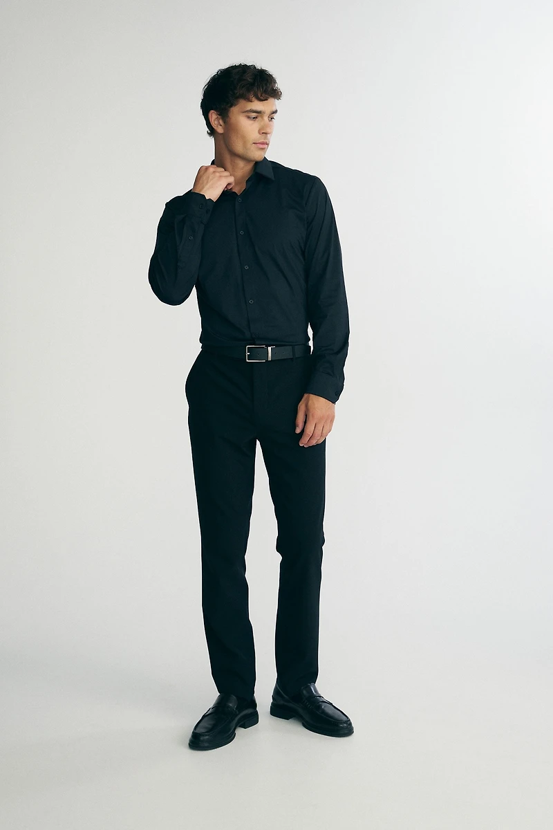 Slim fit techno pants