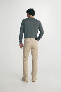 Slim corduroy pants