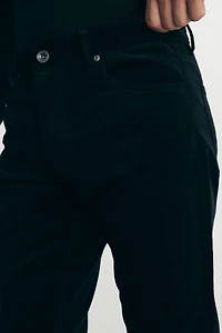 Slim corduroy pants