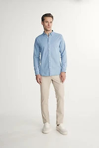 Slim fit stretch pants