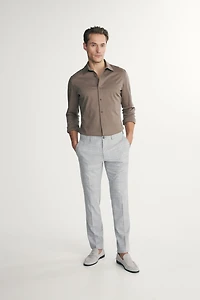 Pantalon à carreaux