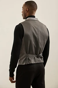 Veste de velour Ajustée à revers