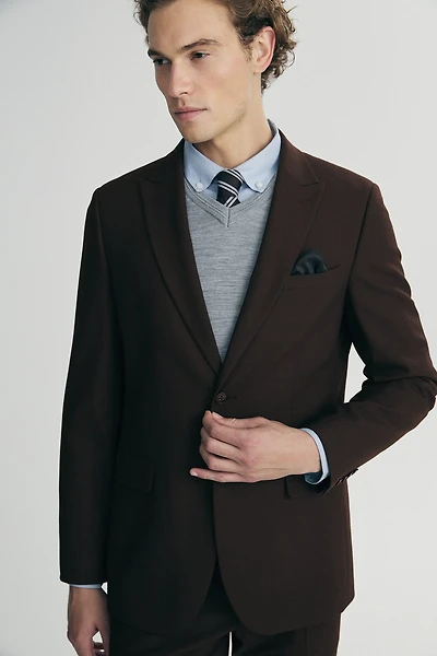 Dark brown blazer