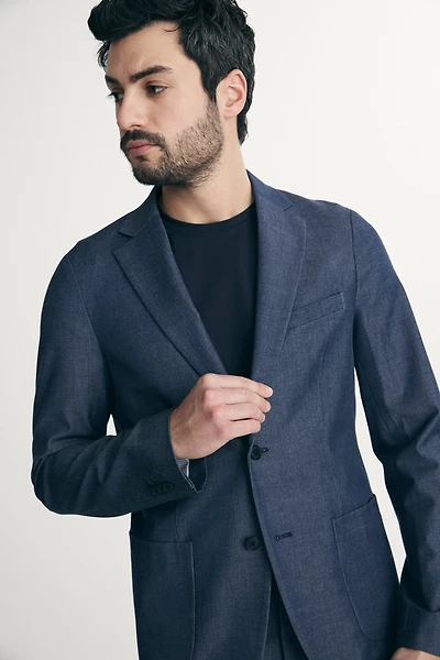 Denim-look Extra-fitted jacket