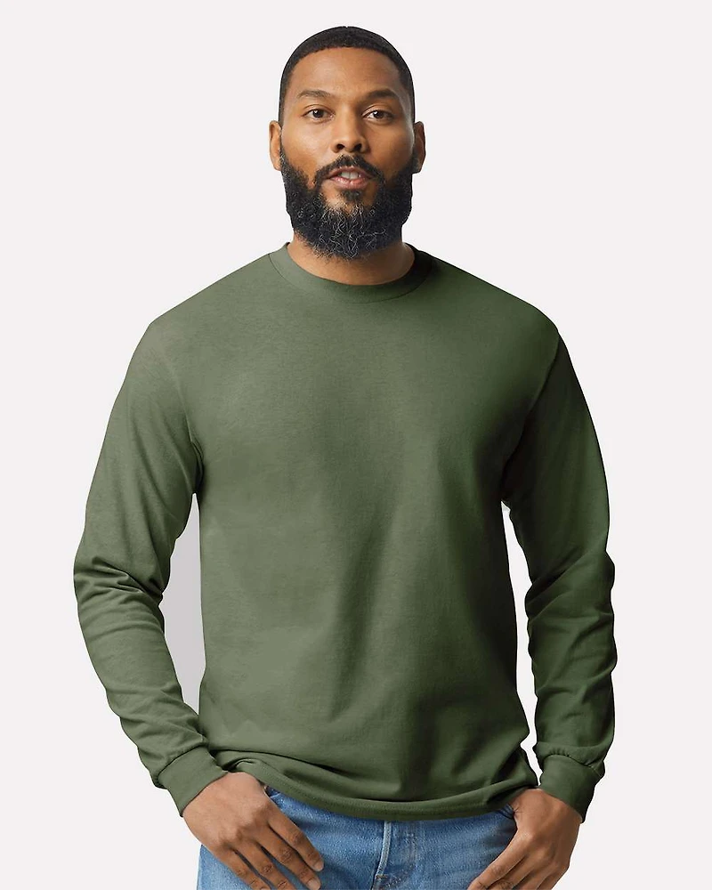 Adult Long Sleeve T-Shirt | Round-neck Time