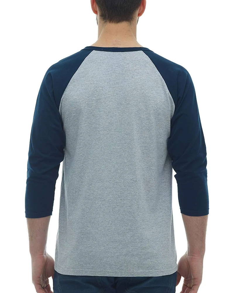 Adult Baseball Tee 3/4 Sleeve