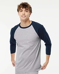 Adult Baseball Tee 3/4 Sleeve