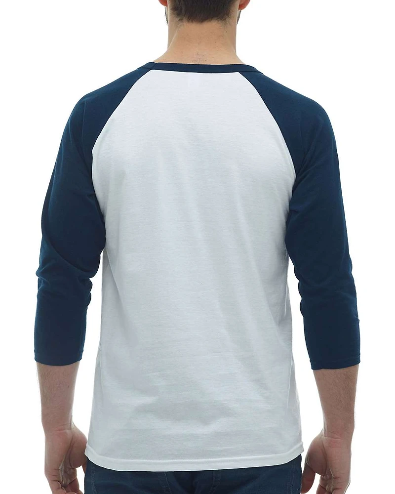 T-Shirt de baseball à manches trois-quarts | Time