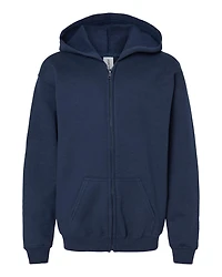 Youth Full Zip Hooded Sweatshirt