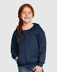 Youth Full Zip Hooded Sweatshirt