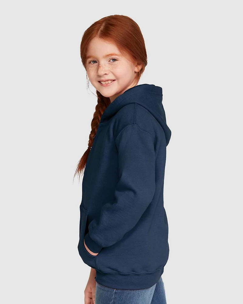 Youth Full Zip Hooded Sweatshirt
