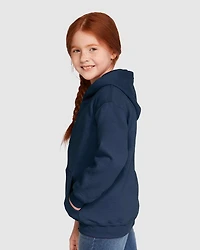 Youth Full Zip Hooded Sweatshirt
