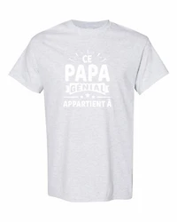 CE PAPA GENIAL APPARTIENT A | T-Shirt Time