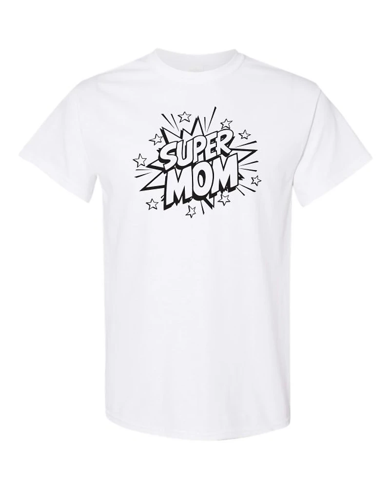 SUPER MOM CARTOON | T-Shirt Time