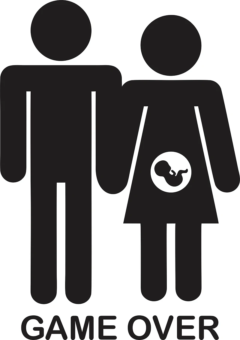 GAME OVER PREGNANT | T-Shirt Time