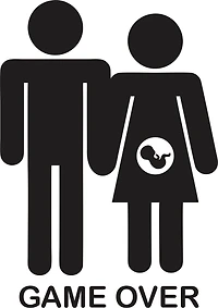 GAME OVER PREGNANT | T-Shirt Time