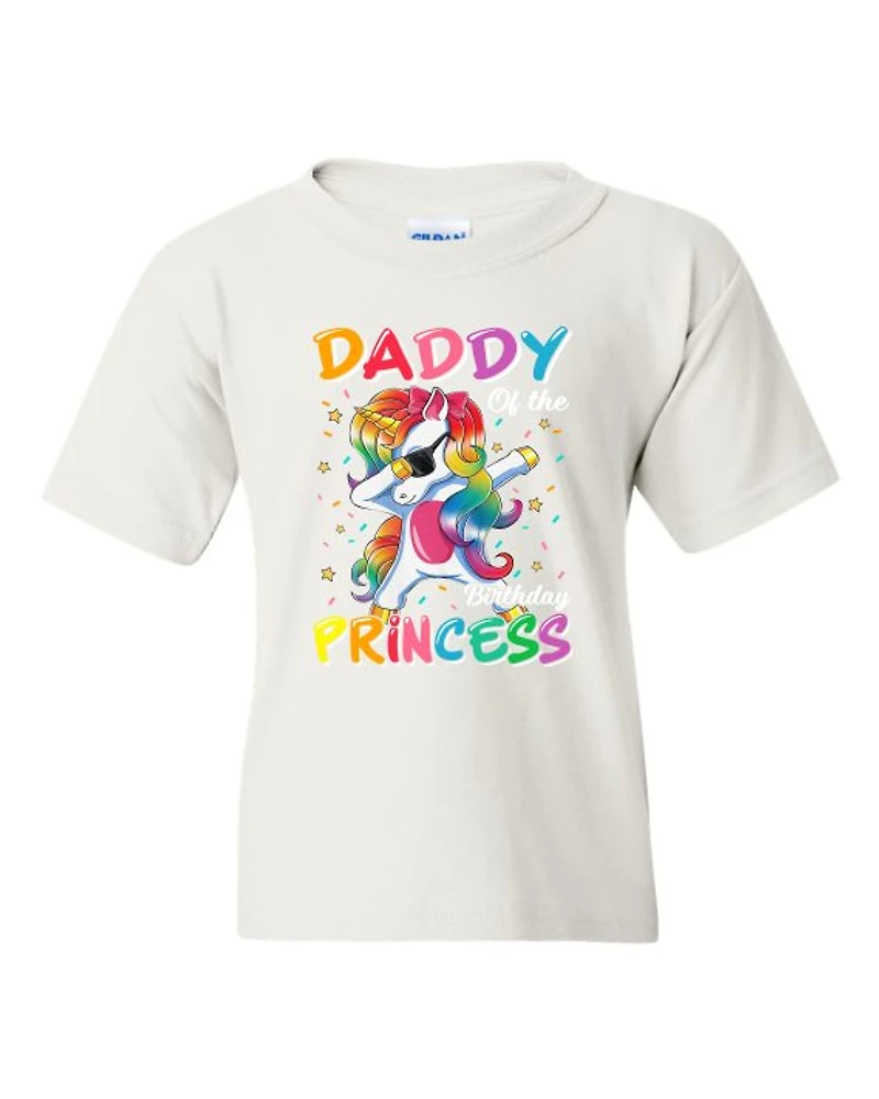 DADDY'S PRINCESS - Youth Round-neck T-shirt