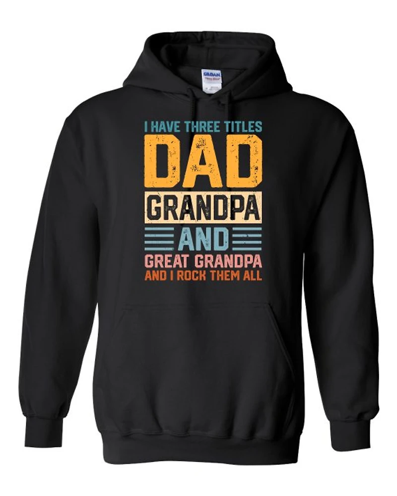 THREE TITLES DAD | T-Shirt Time