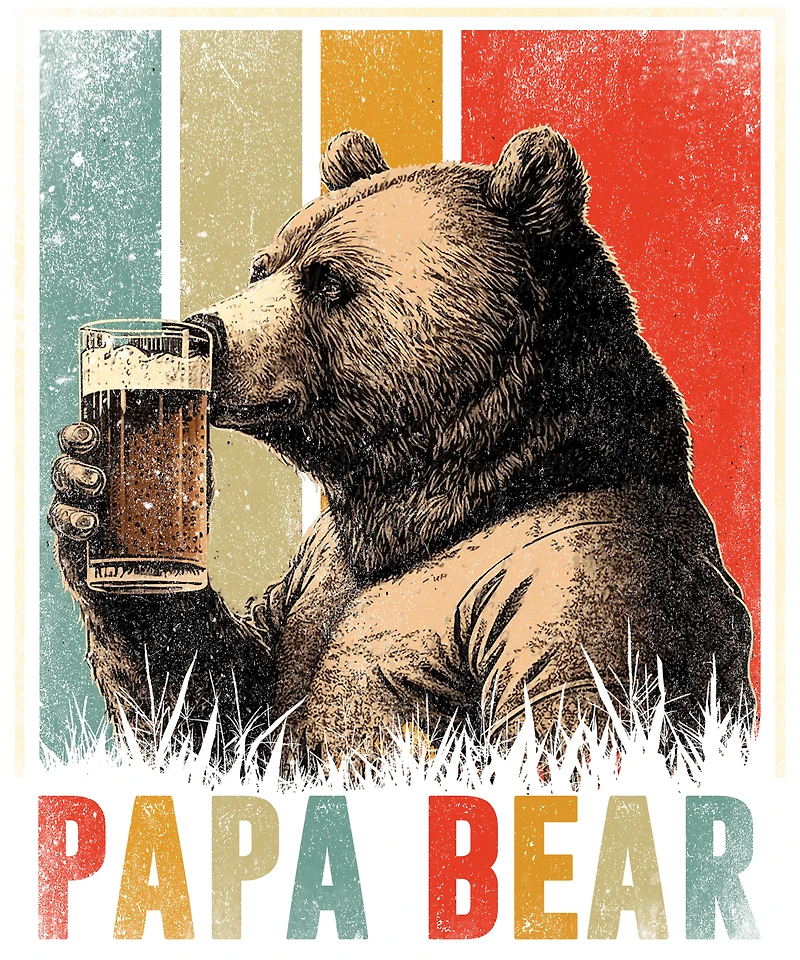 PAPA BEAR | T-Shirt Time