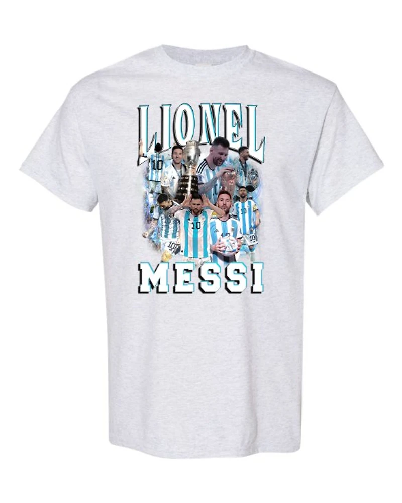 ARGENTINA SOCCER - T-Shirt Col Rond Pour Adultes | Time