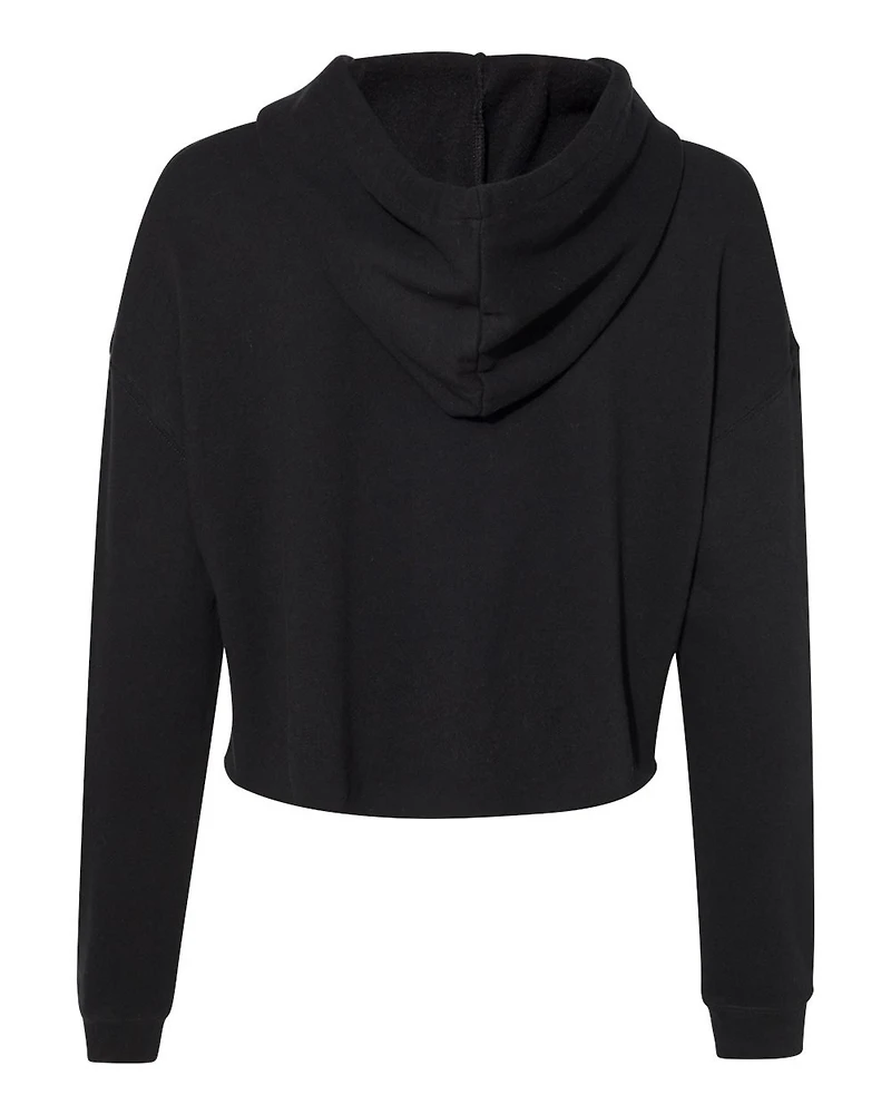 Independent Trading Co. Women’s Lightweight Crop Hooded Sweatshirt | T-Shirt Time