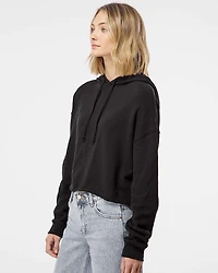Sweat-shirt à capuche court léger pour femme de Independent Trading Co. | T-Shirt Time