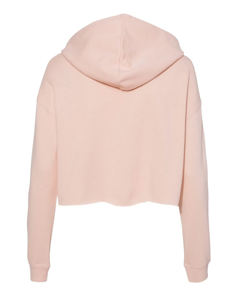 Independent Trading Co. Women’s Lightweight Crop Hooded Sweatshirt