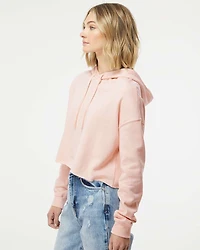 Independent Trading Co. Women’s Lightweight Crop Hooded Sweatshirt