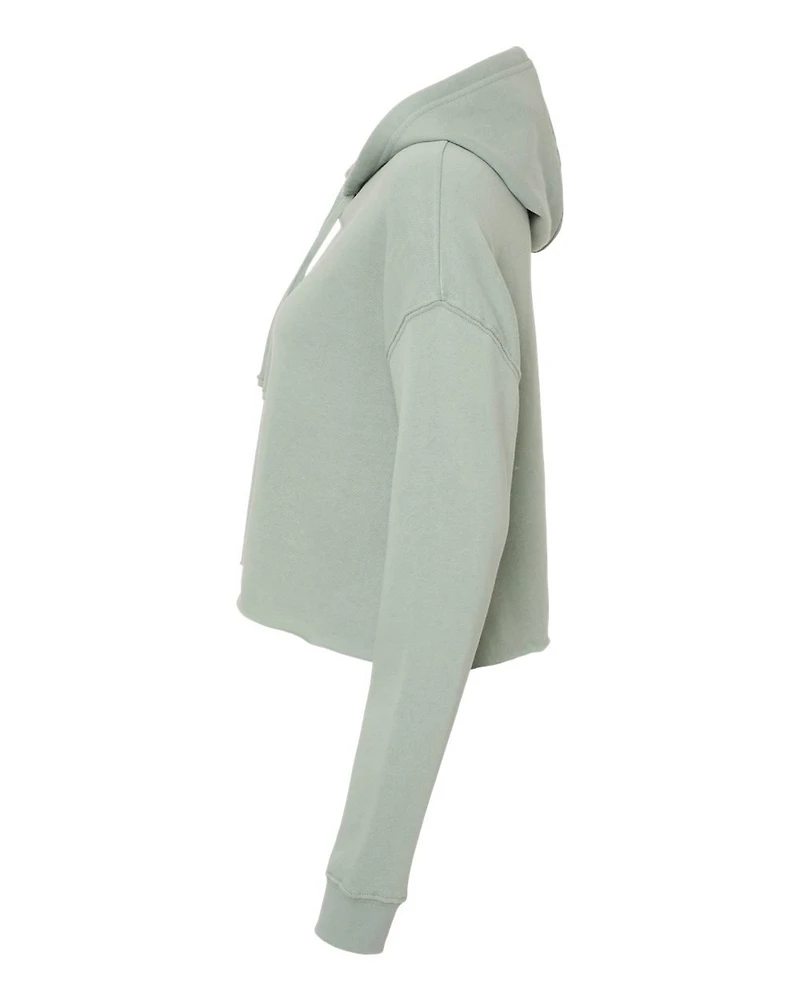 Independent Trading Co. Women’s Lightweight Crop Hooded Sweatshirt | T-Shirt Time