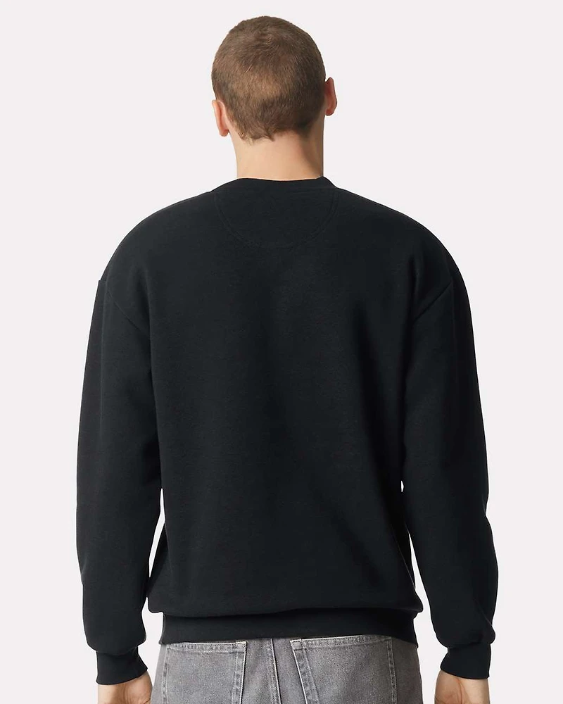 American Apparel ReFlex Fleece Crewneck Sweatshirt | T-Shirt Time