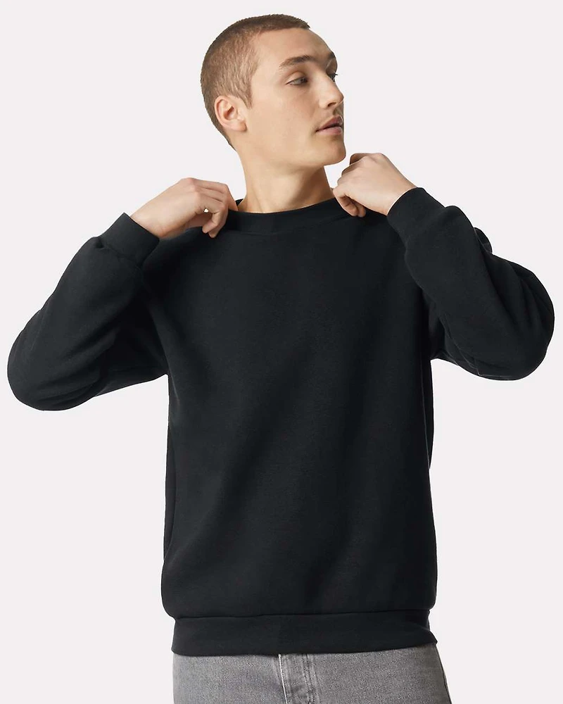 American Apparel ReFlex Fleece Crewneck Sweatshirt | T-Shirt Time