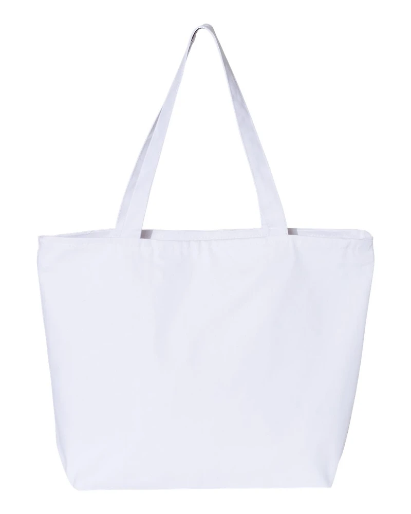 Sac fourre-tout zippé Q-Tees 25L | T-Shirt Time