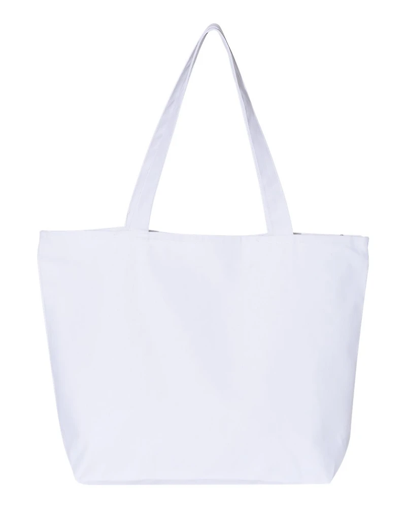 Sac fourre-tout zippé Q-Tees 25L | T-Shirt Time