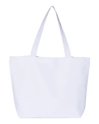 Sac fourre-tout zippé Q-Tees 25L | T-Shirt Time