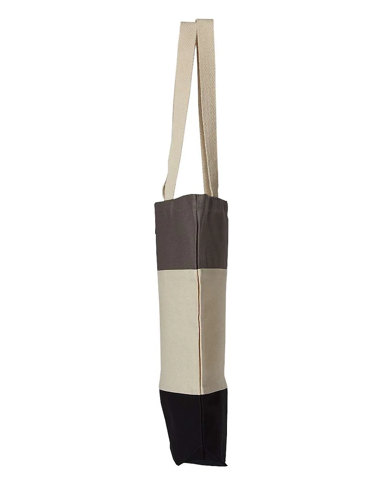 Sac fourre-tout tricolore Q-Tees 11 L | T-Shirt Time