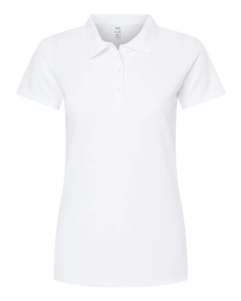 Polo doux au toucher pour femme M&O | T-Shirt Time